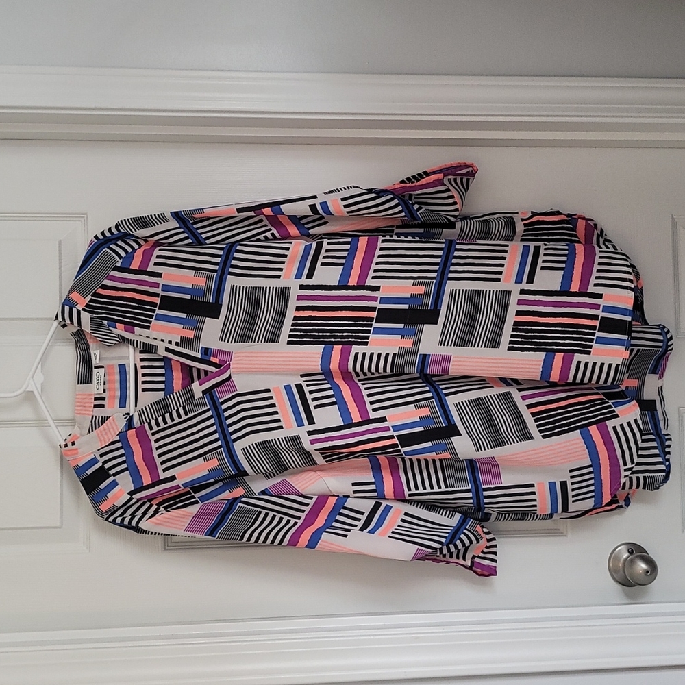 Cato Woman size 18/20W multicolored women's 3/4 sleeve top